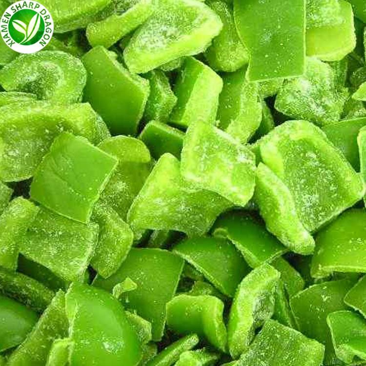 frozen green pepper diced