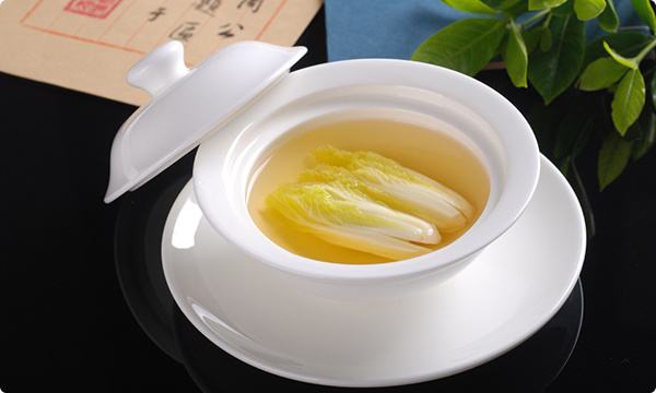 Steamed Chinese Cabbage in Supreme Soup Steamed Chinese Cabbage in Supreme Soup