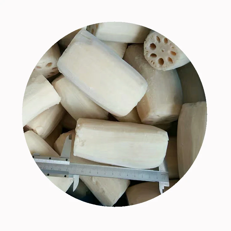 Frozen lotus root slice size grades S M L Frozen lotus root slice size grades S M L