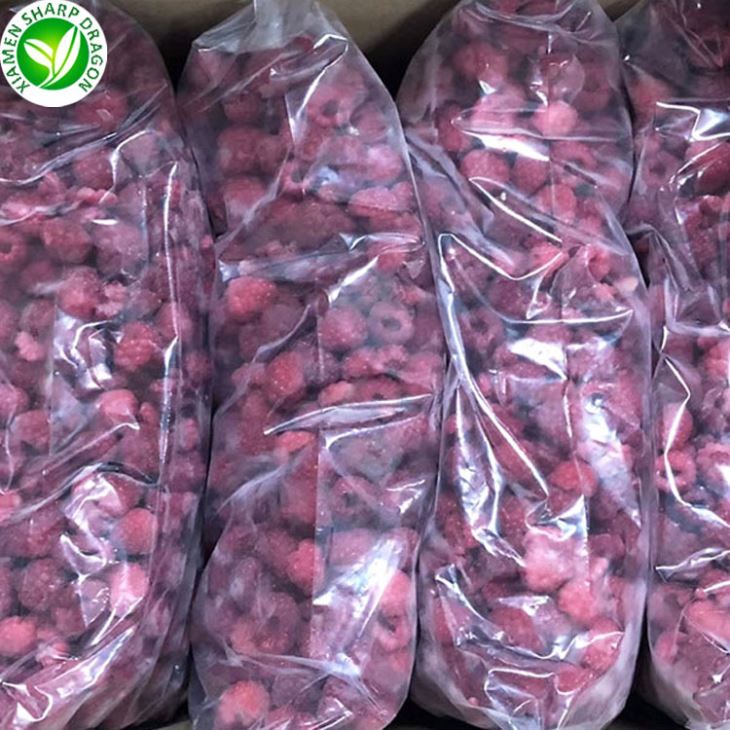 Freeze Raspberries Whole