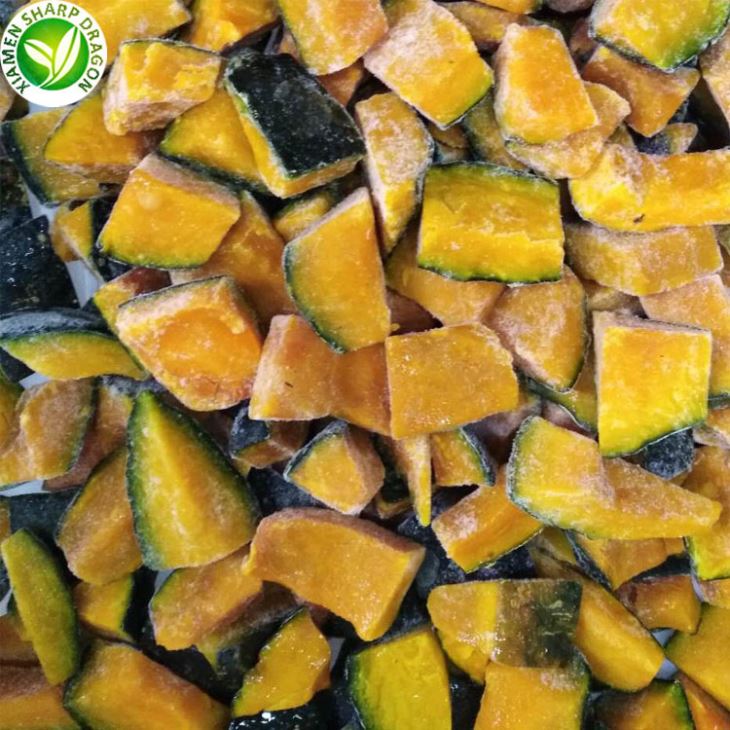 IQF Frozen Green Pumpkin