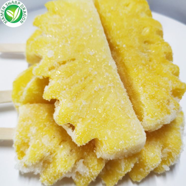 Peeling Pineapple Chunks