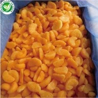 Bulk Frozen Orange Segments Bulk frozen orange segments in a lined carton