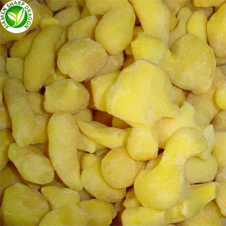 Freezing Ginger Cubes
