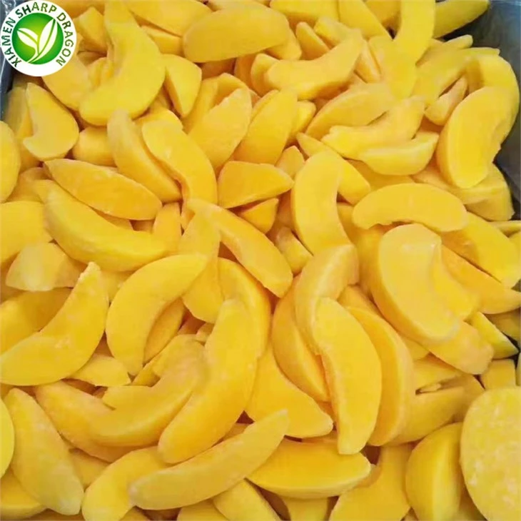 Frozen Peach Slices