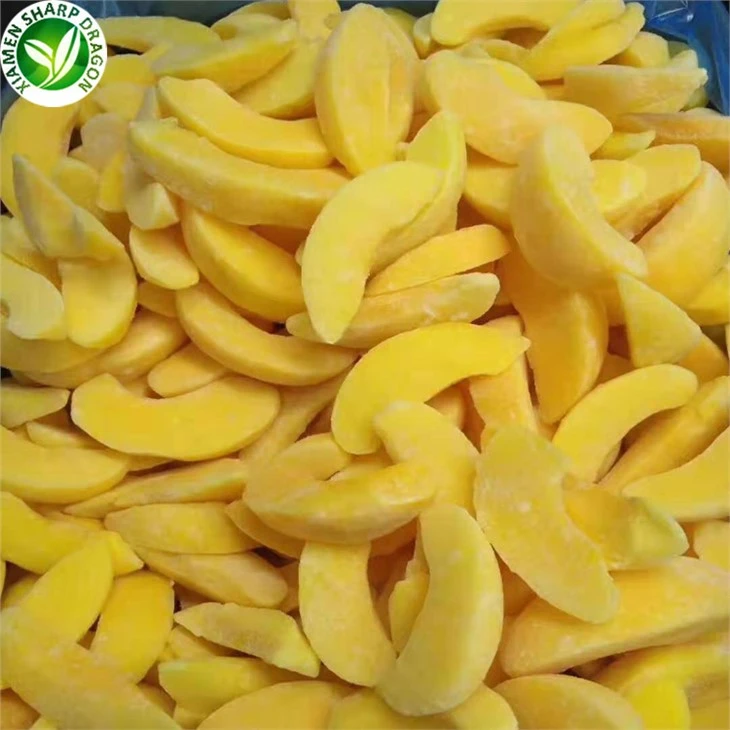Frozen Peach Slices