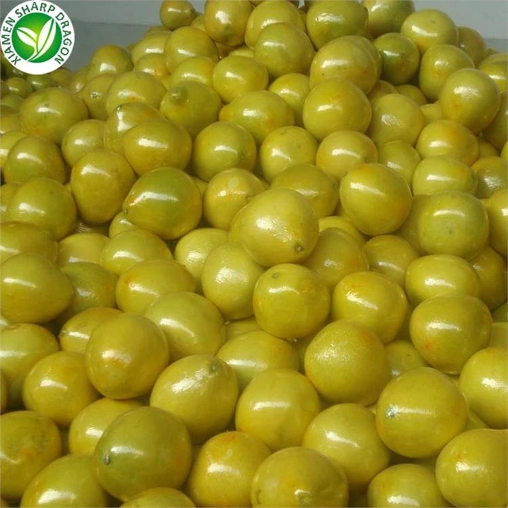 Whole pomelos before peeling and preparation Yellow-green pomelos grouped together