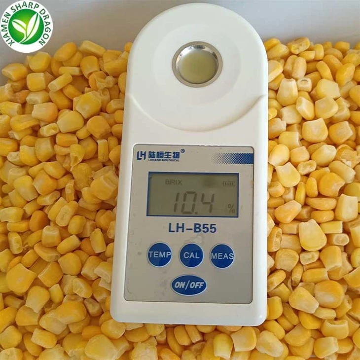 frozen sweet corn packet